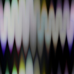 Blurred solarized ombre blotched blob seamless texture. Trendy soft multicolor digital blur shape style. Modern trendy futuristic fashion print. © Limolida Studio