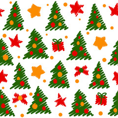 seamless christmas pattern