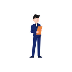 office worker character style vector illustration design
