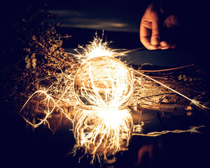 fire at lensball