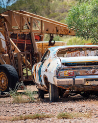 Fototapeta na wymiar old rusty truck