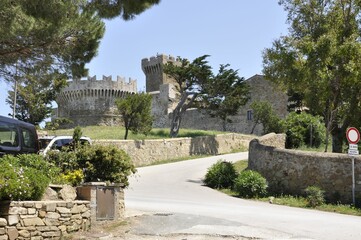 Populonia castle.