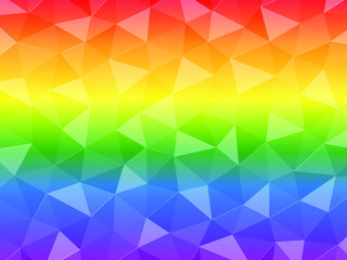 rainbow color background and rainbow line