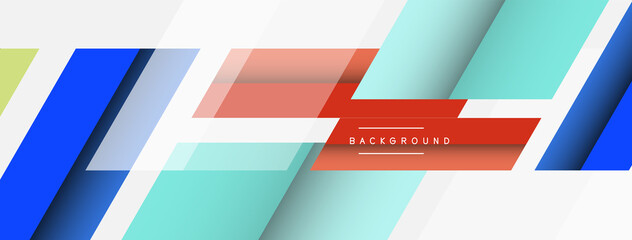 Background. Geometric diagonal square shapes and lines abstract composition. Vector illustration for wallpaper banner background or landing page