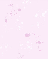 Pink and white paint splashes isolated on background. Paint splatter background for web site, wallpaper, poster and placard. Creative art concept, vector illustration, eps 10