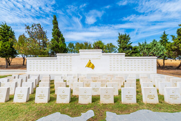 The 26th Infantry Regiment and Yahya Cavus Memorial in Seddulbahir, Canakkale. 