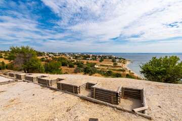 The 26th Infantry Regiment and Yahya Cavus Memorial in Seddulbahir, Canakkale. 