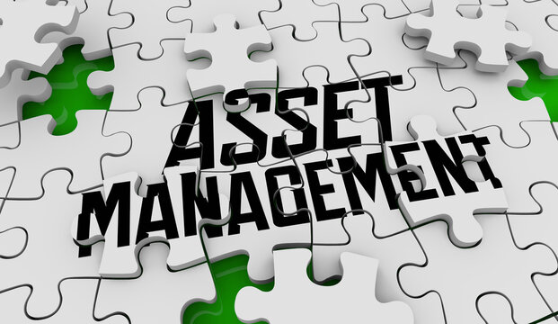 Asset Management Coordination Managing Financial Files Records Data 3d Illustration