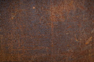 Grunge rusted metal texture, rust, and oxidized metal background. Old metal iron panel