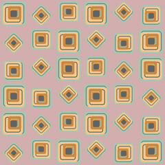 vector seamless pattern pastel multicolored squares background