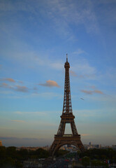 Fototapeta na wymiar the eiffel tower in france