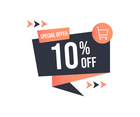 online sales poster - 10% off