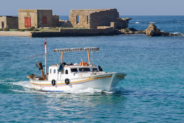 boat in the sea