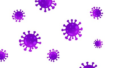 a simple background of the virus’s illustration texture. a background illustration that is suitable for this pandemic era.