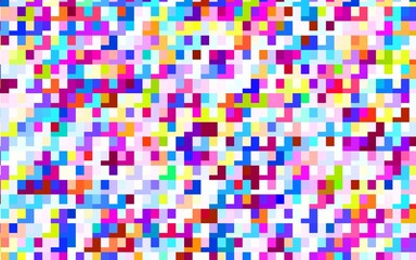 Fototapeta premium Light Multicolor vector backdrop with rhombus.