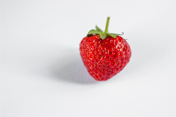 strawberry on a white background