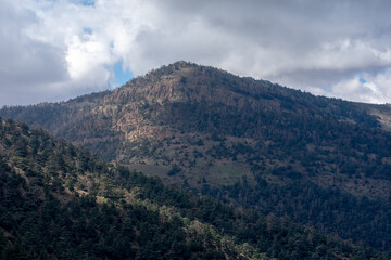 Belezma National park in the Aures region in Batna, Algeria