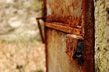 old rusty door
