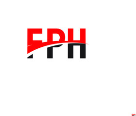 FPH Letter Initial Logo Design Vector Illustration