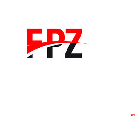 FPZ Letter Initial Logo Design Vector Illustration