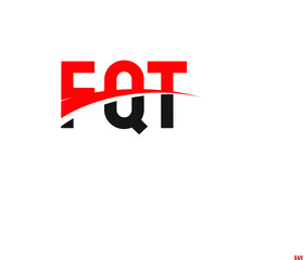 FQT Letter Initial Logo Design Vector Illustration