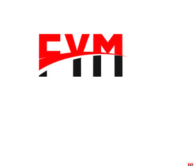 FYM Letter Initial Logo Design Vector Illustration