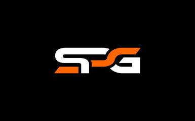 SPG Letter Initial Logo Design Template Vector Illustration	

