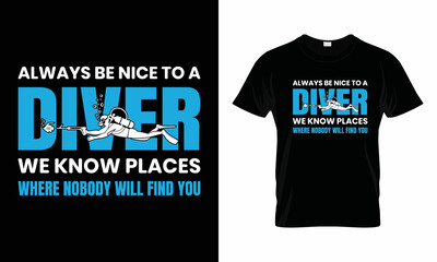 Best Scuba Diving T Shirt