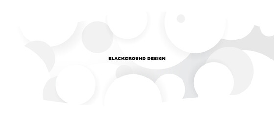 White background geometric texture design. banner, wallpaper template.