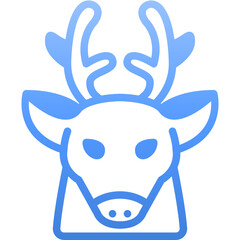 deer gradient icon