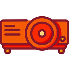 projector Two Tone icon