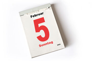 5. Februar 2023