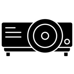 projector solid icon