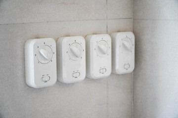 Fan rotation switch or fan controller