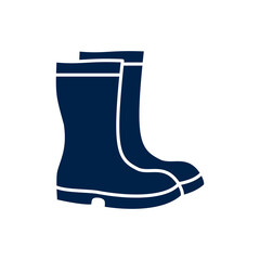 Rubber Boots icon vector illustration. Creative sign from rubber boots icons collection. Filled flat Rubber Boots icon for computer and mobile. Symbol, logo vector graphics.