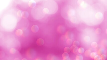 The illuminated white bokeh image can be used as a background illustration or add text.