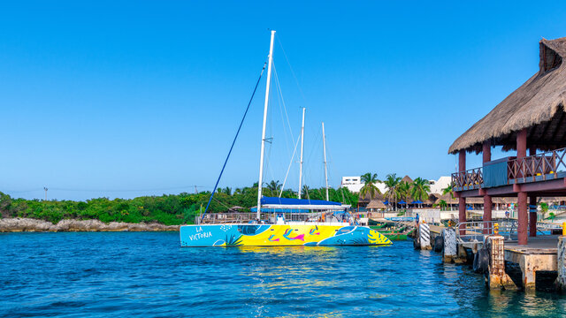 Tour Boat 'La Isla' In Isla Mujeres Mexico