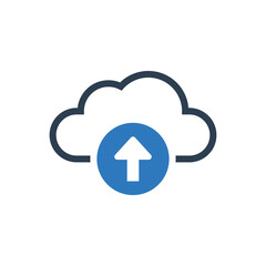 Cloud Data Upload Icon