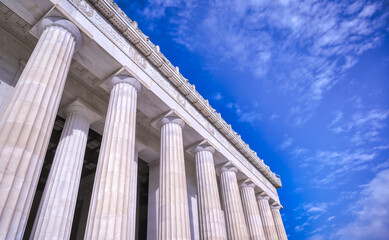 Naklejka premium The Lincoln Memorial in Washington, D.C.