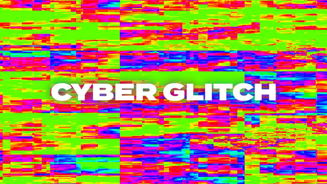 Moving Cyber Glitch Titles