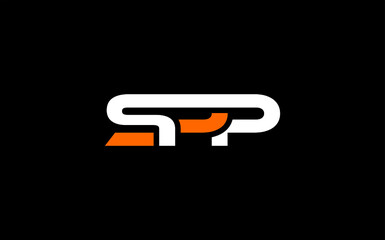 SPP Letter Initial Logo Design Template Vector Illustration