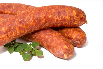 Fr&auml;nkische ger&auml;ucherte Bauernbratwurst