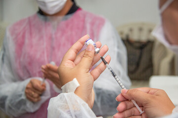 Obraz na płótnie Canvas Vacine- Vacina