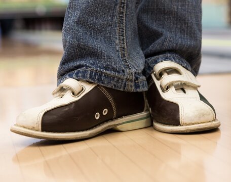 Black classic new bowling Shoes © BillionPhotos.com