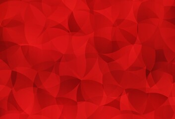 Fototapeta premium Light Red vector texture with abstract forms.