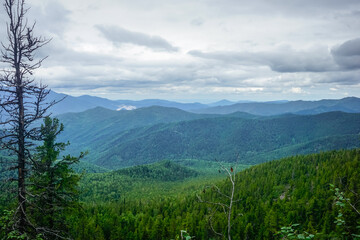 Fototapeta premium Fabulous nature in the Siberian Sayan Mountains