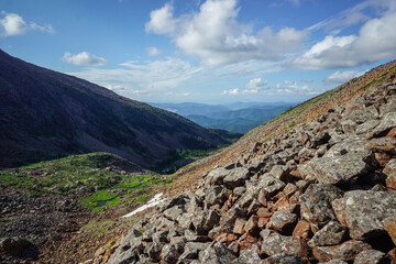 Fabulous nature in the Siberian Sayan Mountains