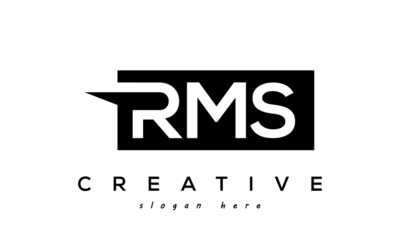 Creative Initial RMS Letter Logo Design Vector	