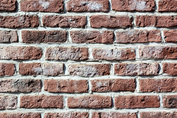 Abstract brick wall texture with dirty spots for the background for the design. Textured background illustration. Architectural Wallpaper