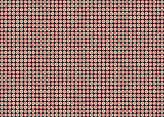 Abstract Geometric Pattern generative computational art illustration